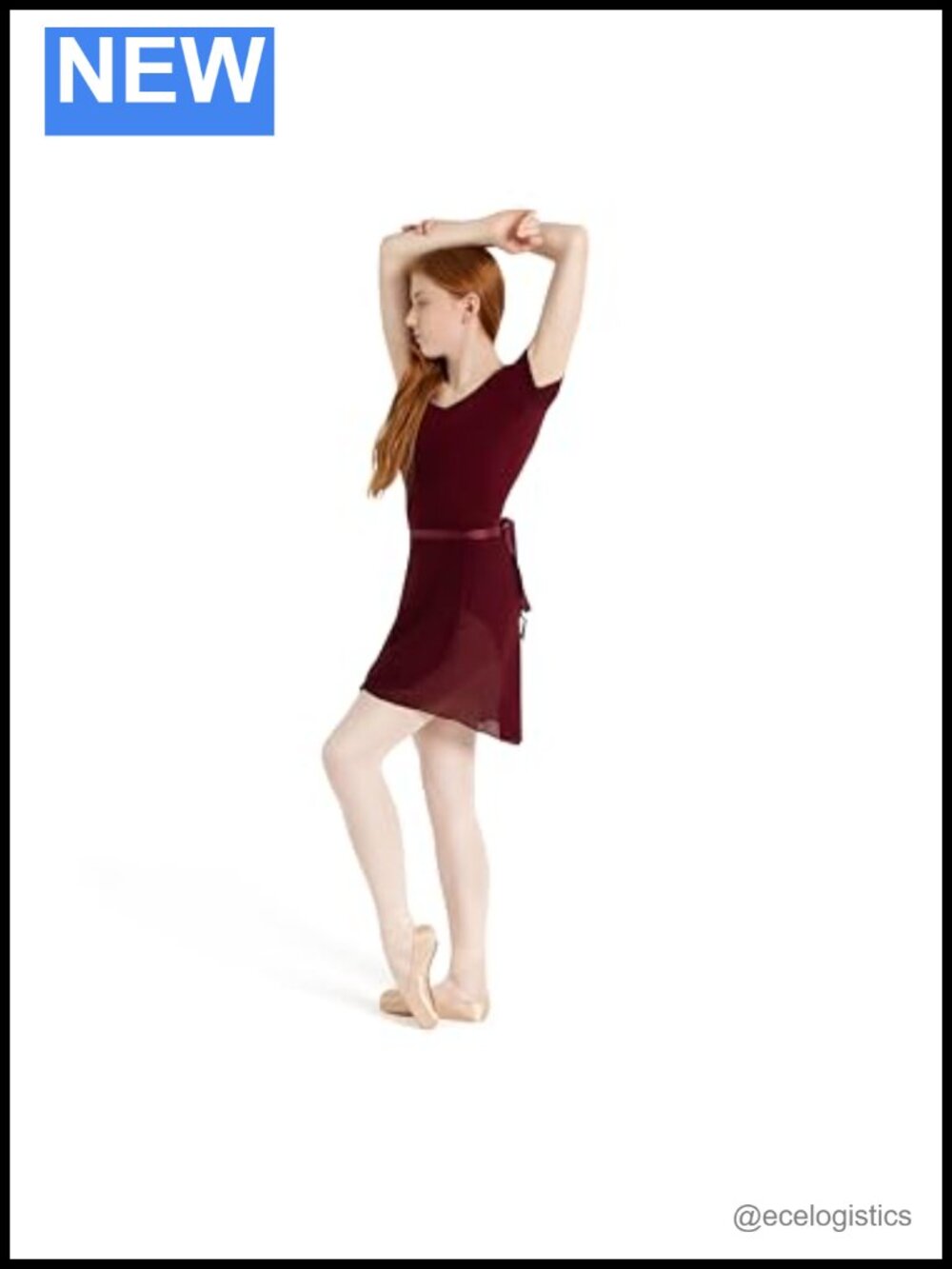 100% Polyester Chiffon Wrap Skirt High-Low Dance Skirt Drawstring Closure